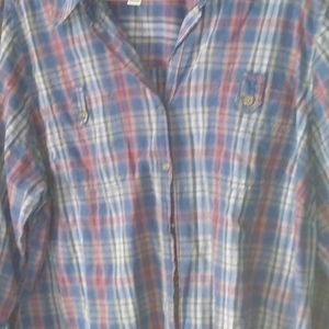 Button up shirt.